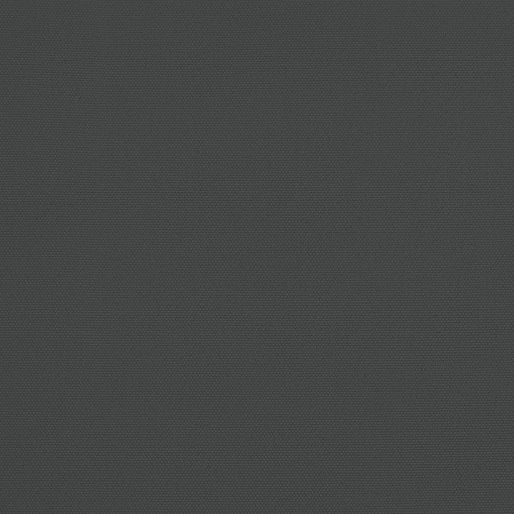 Balkonski suncobran s aluminijskom šipkom 300 x 155 cm antracit