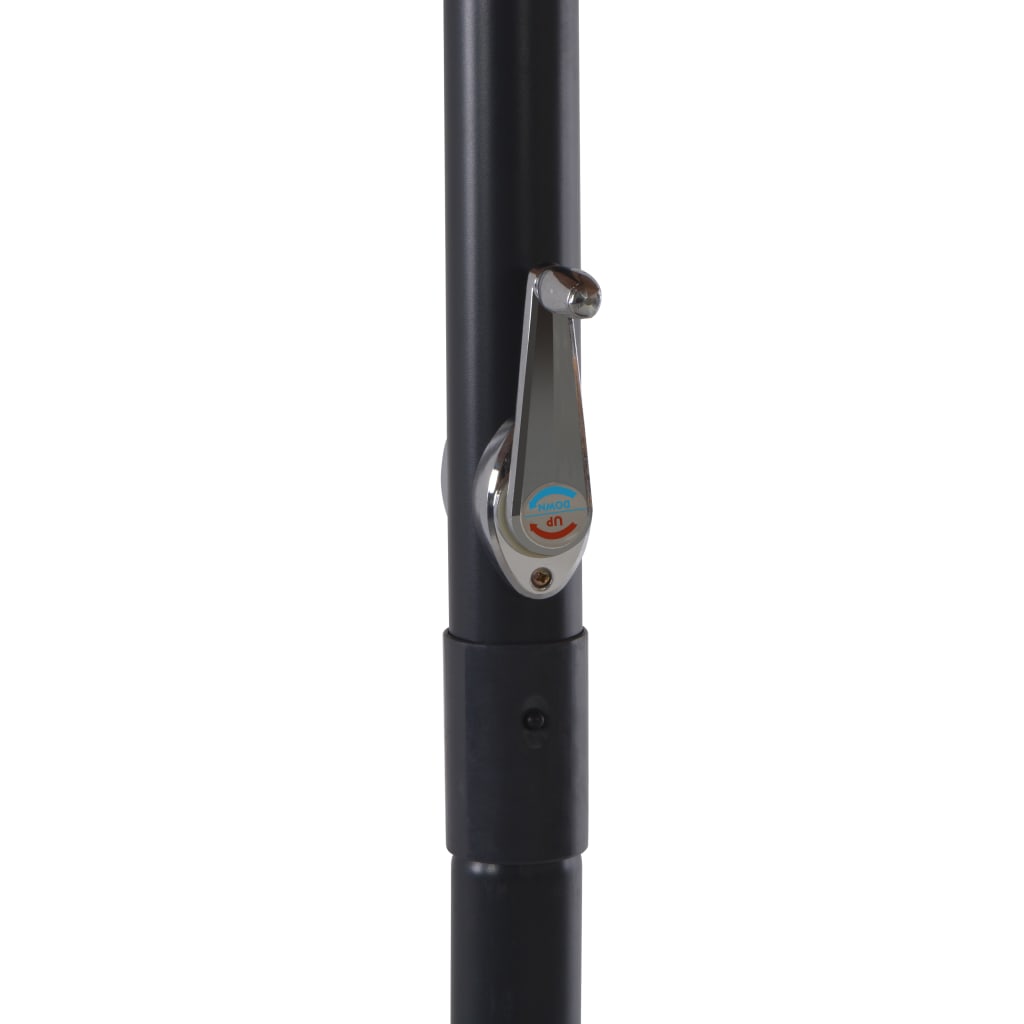 Vrtni suncobran s aluminijskom šipkom 500 cm bež