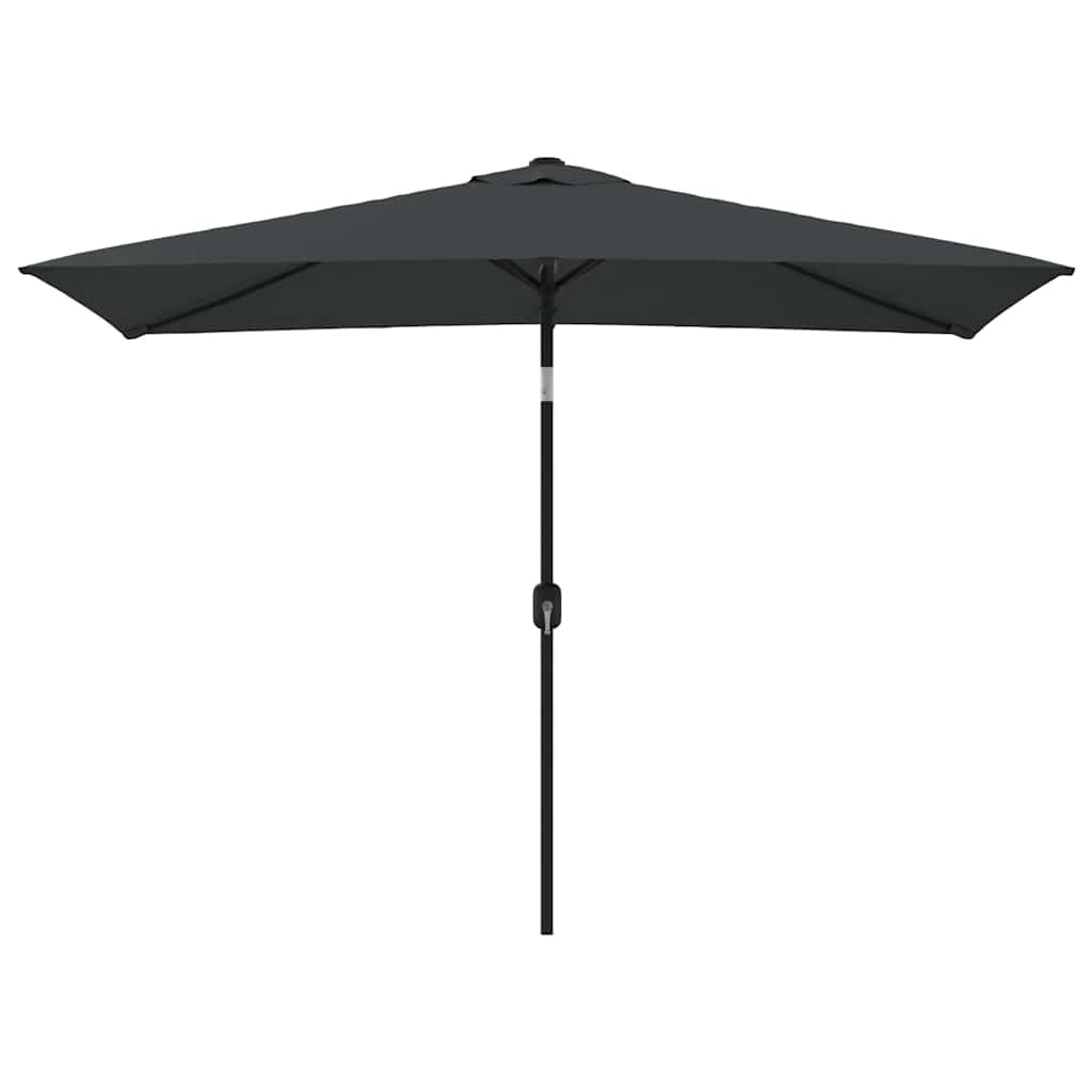Vanjski suncobran s metalnim stupom 300 x 200 cm antracit