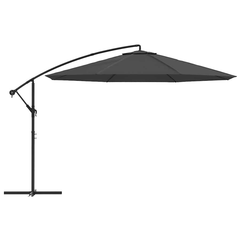 Konzolni vrtni suncobran s aluminijskim stupom 350 cm