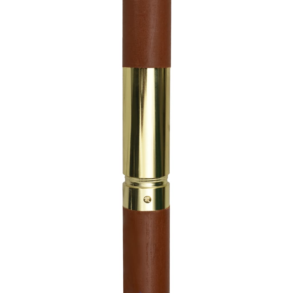Vanjski suncobran s drvenim stupom 200 x 300 cm antracit