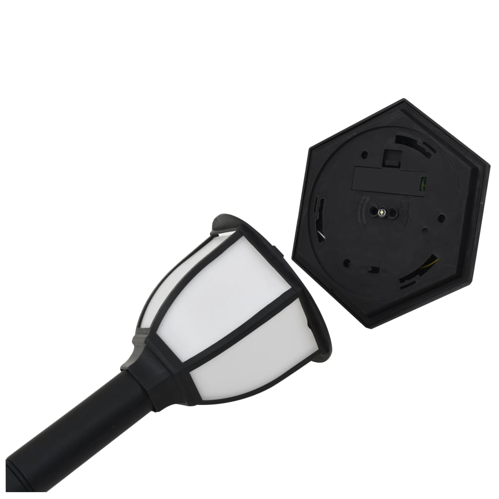 Vanjske solarne svjetiljke 3 kom LED crne