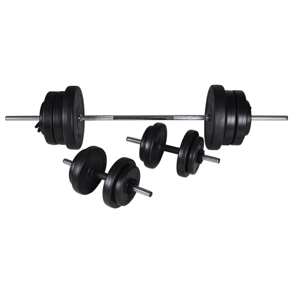 Zidna sprava za vježbanje sa setom utega 60,5 kg