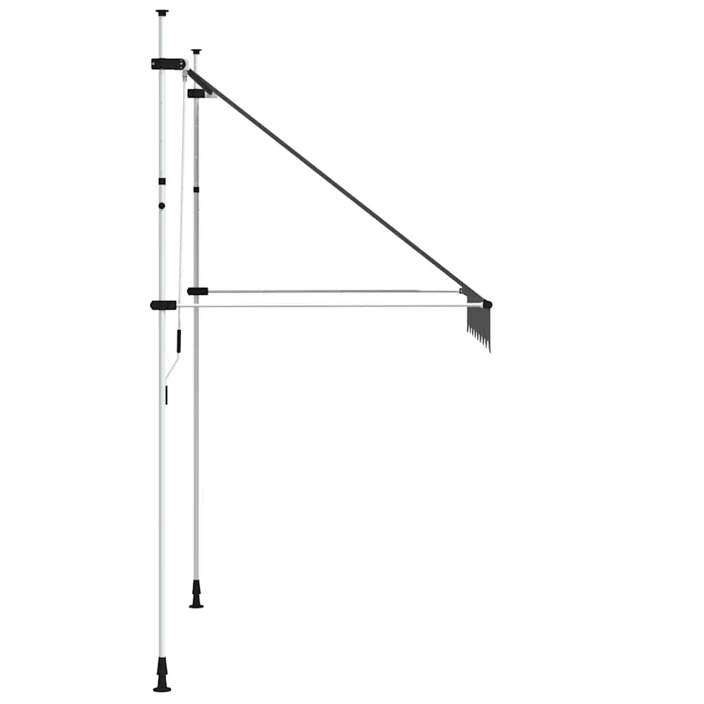 Tenda na ručno uvlačenje 200 cm antracit