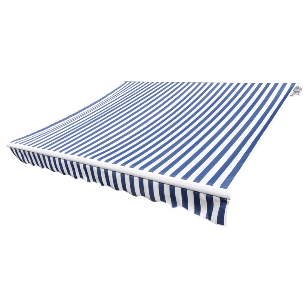 Platno za tendu plavo-bijelo 5 x 3 m