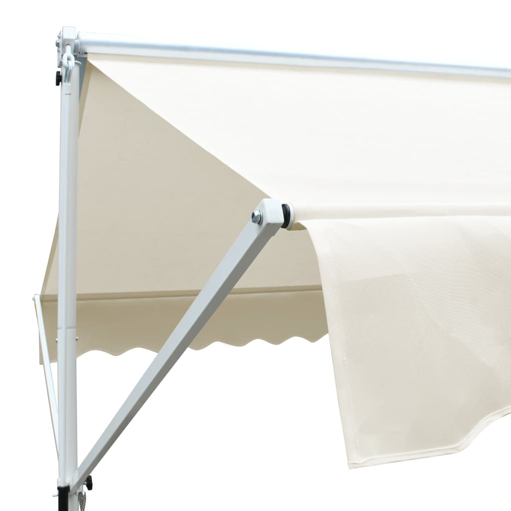 Samostojeća tenda 3 x 3 m krem