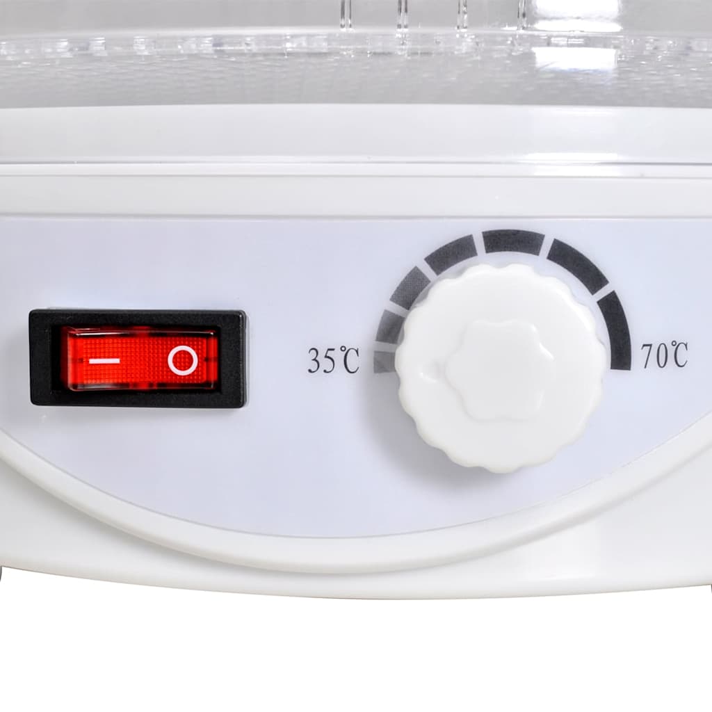 Dehidrator Hrane Okrugli 250 W 6 Polica