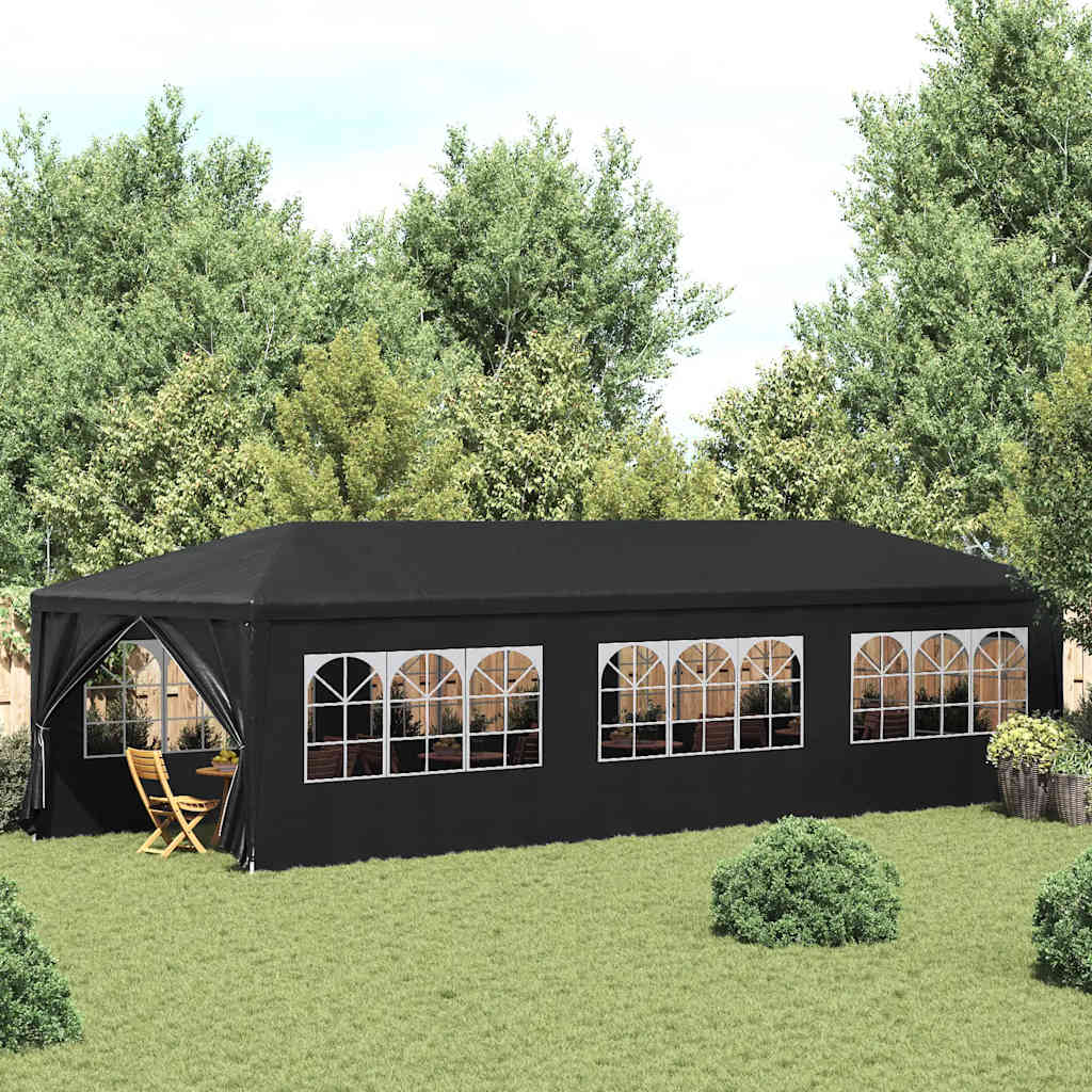Šator za zabave 3 x 9 m antracit