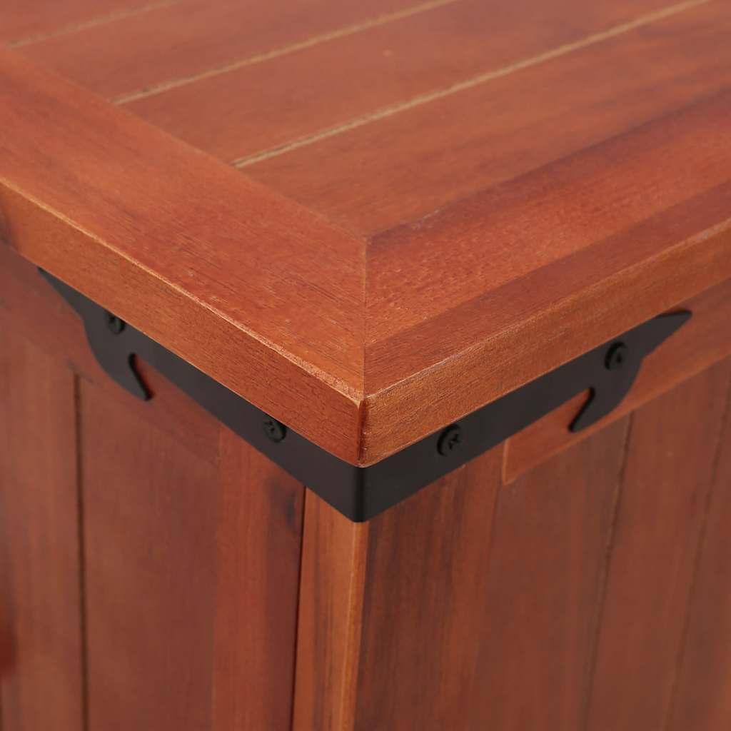 Škrinja za pohranu 79 x 34 x 32 cm masivno bagremovo drvo