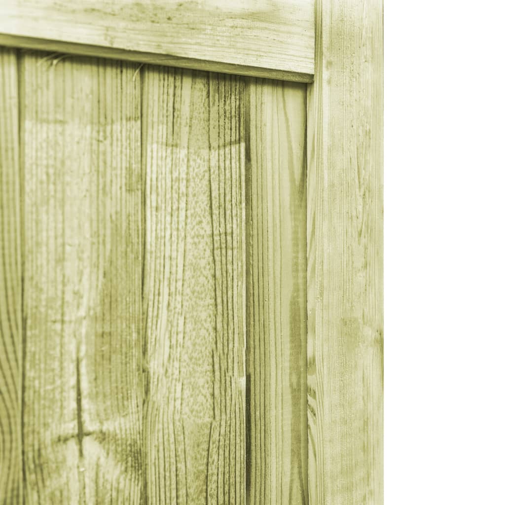 Vrtna vrata 2 kom od impregnirane borovine 300 x 100 cm