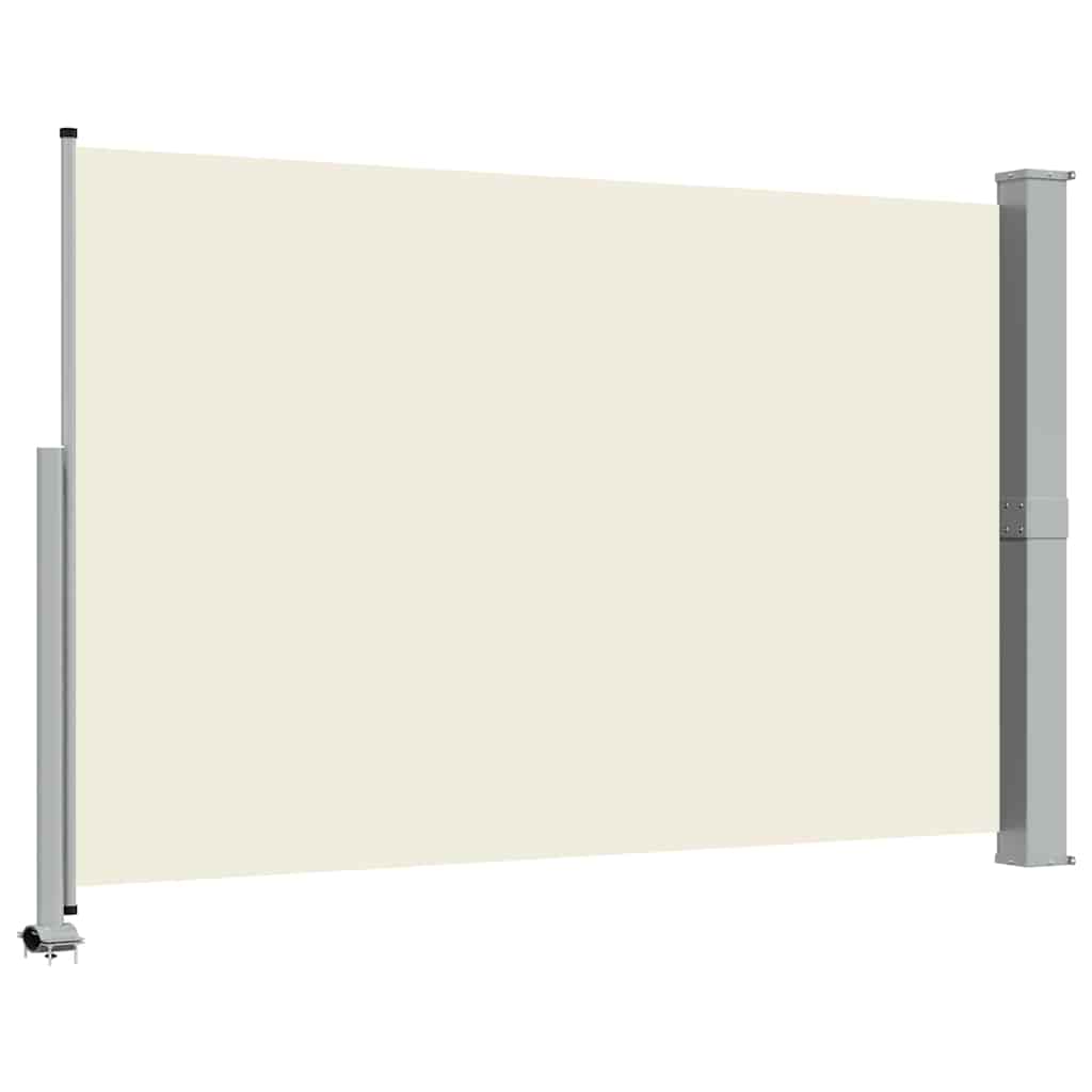 Uvlačiva bočna tenda za terasu 160 x 300 cm krem