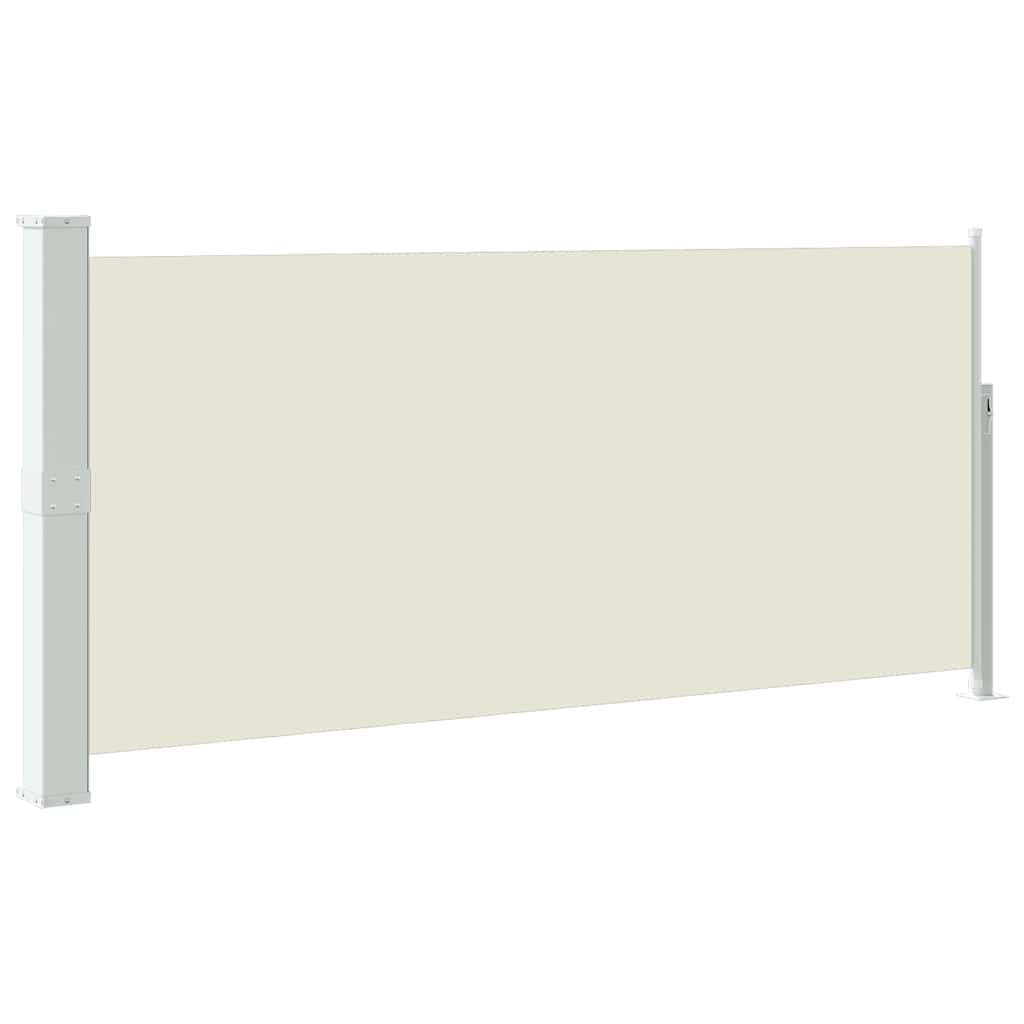 Uvlačiva bočna tenda 140 x 300 cm krem