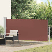Uvlačiva bočna tenda 140 x 300 cm smeđa