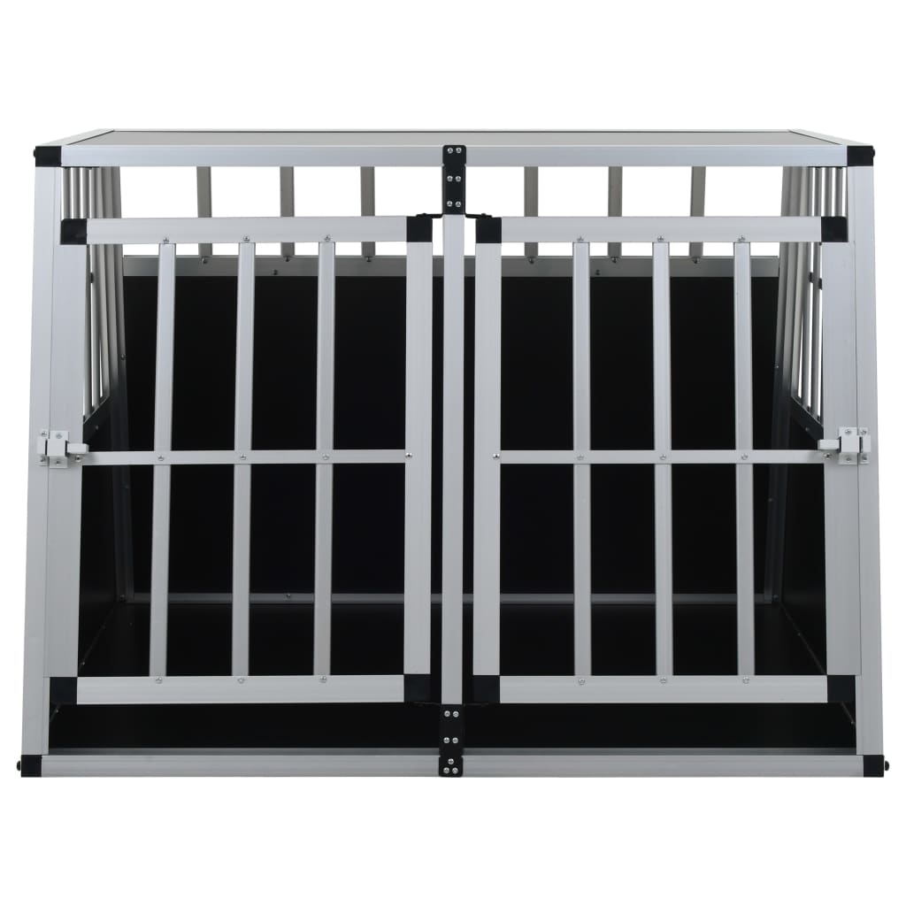 Kavez za pse s dvostrukim vratima 94 x 88 x 69 cm