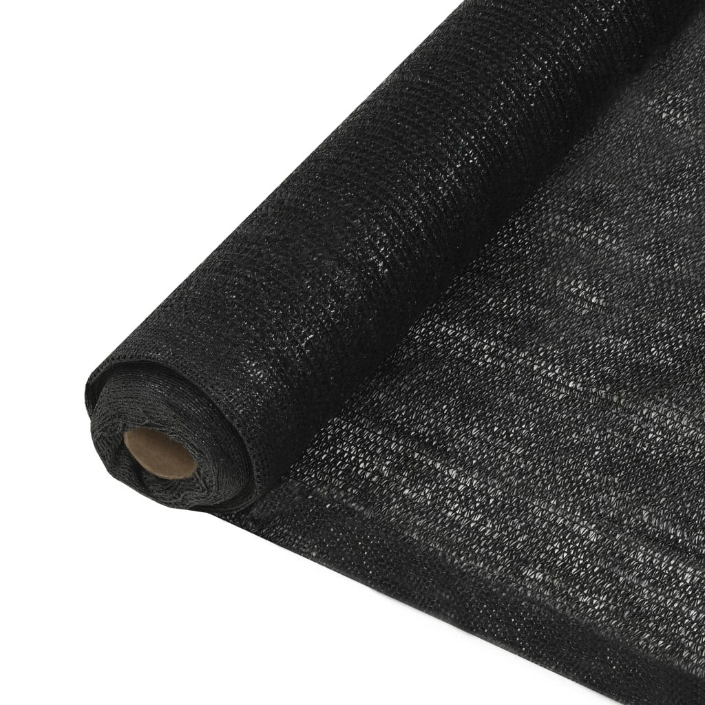 Mreža za privatnost HDPE crna 1,5 x 25 m