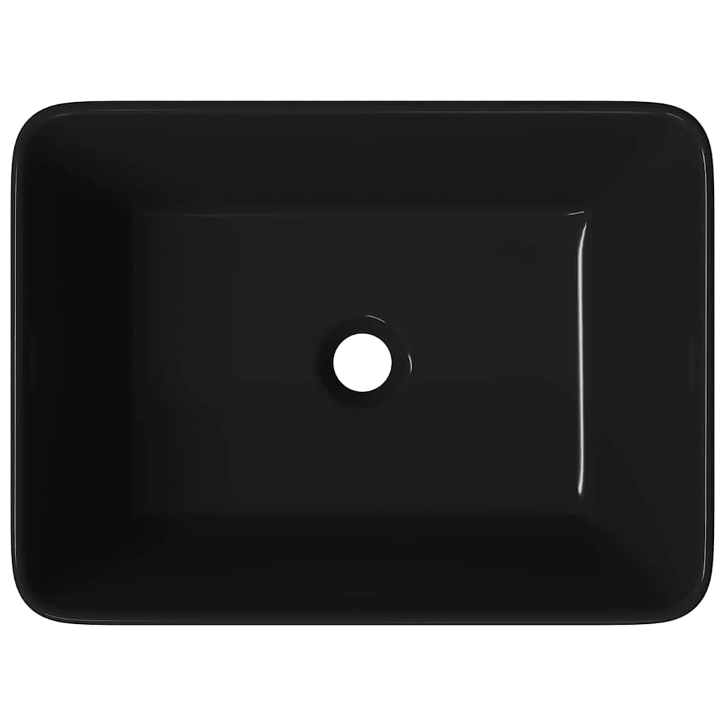 Umivaonik 40 x 30 x 13 cm keramički crni
