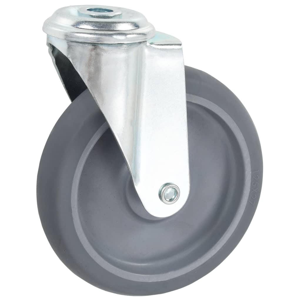 Okretni kotačići s otvorom za vijke 4 kom 125 mm