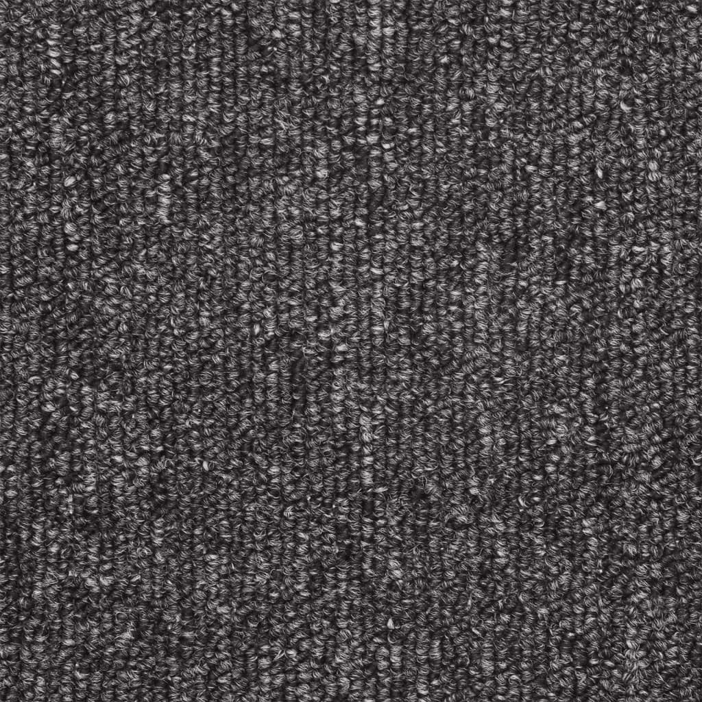 Prostirke za stepenice 15 kom 56x17x3 cm antracit poluokrugle