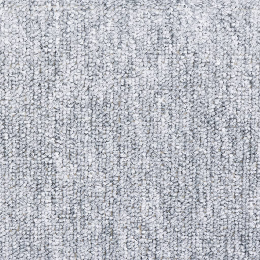 Otirači za stepenice 15 kom svijetlosivi 65 x 24 x 4 cm