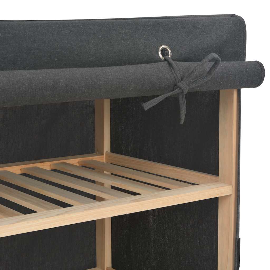 Ormar od tkanine sivi 200 x 40 x 170 cm