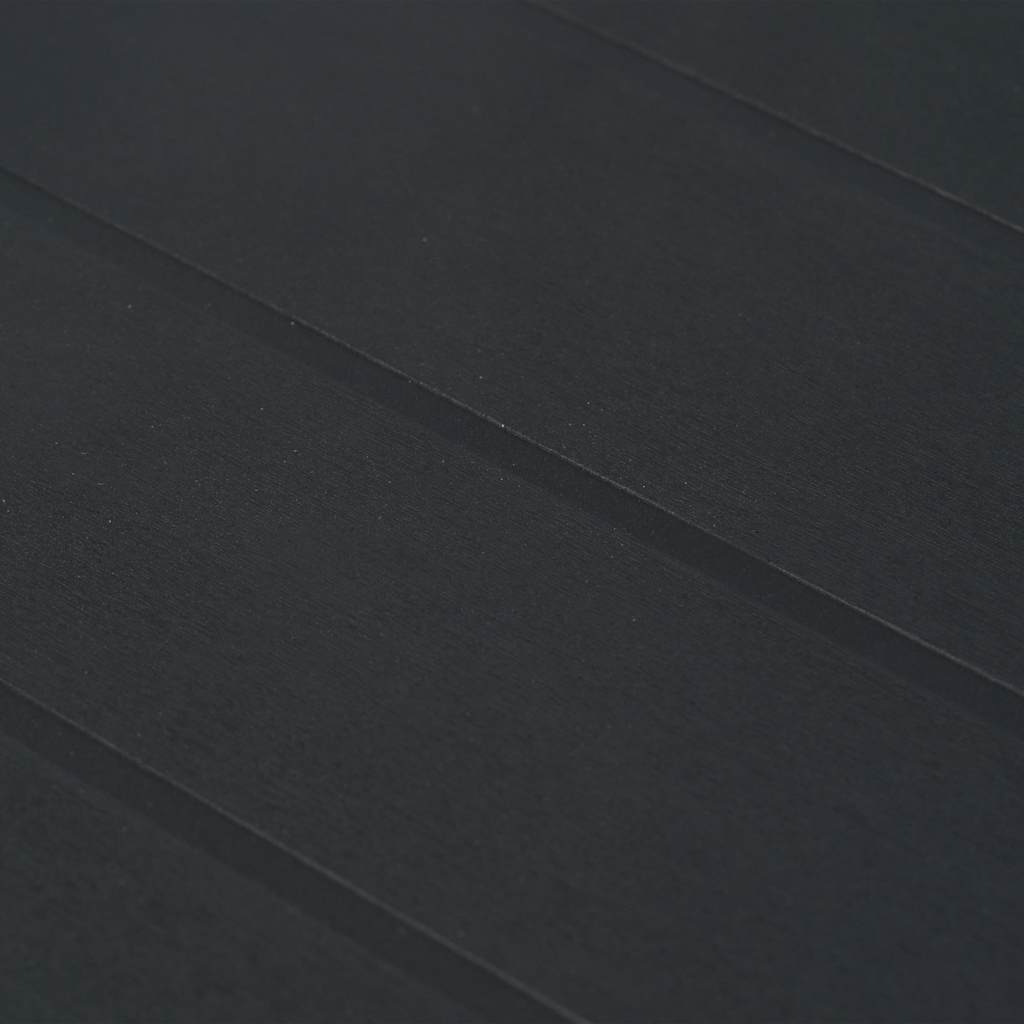Vrtni stol antracit 150 x 90 x 72 cm plastika s izgledom ratana