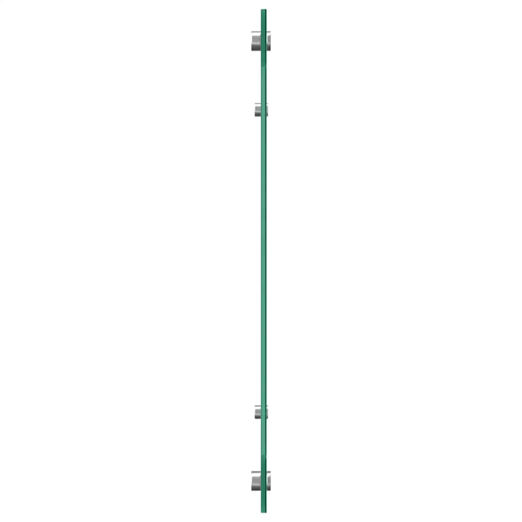 Kuhinjska zaštita od prskanja prozirna 90x40 cm kaljeno staklo