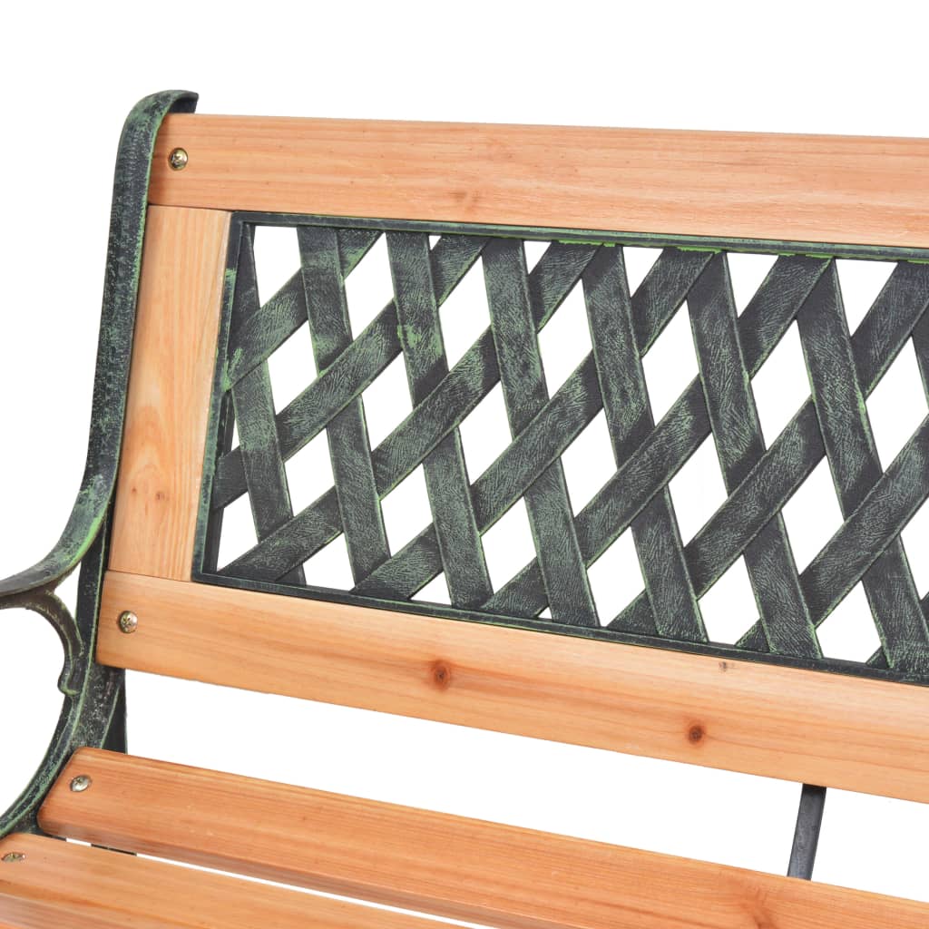 Vrtna klupa 122 cm drvena