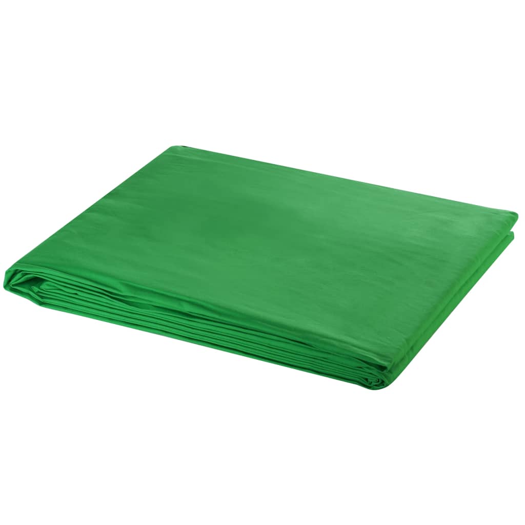 Pozadina pamučna bez stalka zelena 300 x 300 cm chroma key