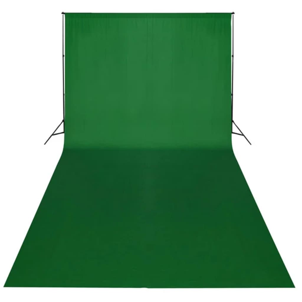 Pozadina pamučna bez stalka zelena 600 x 300 cm chroma key