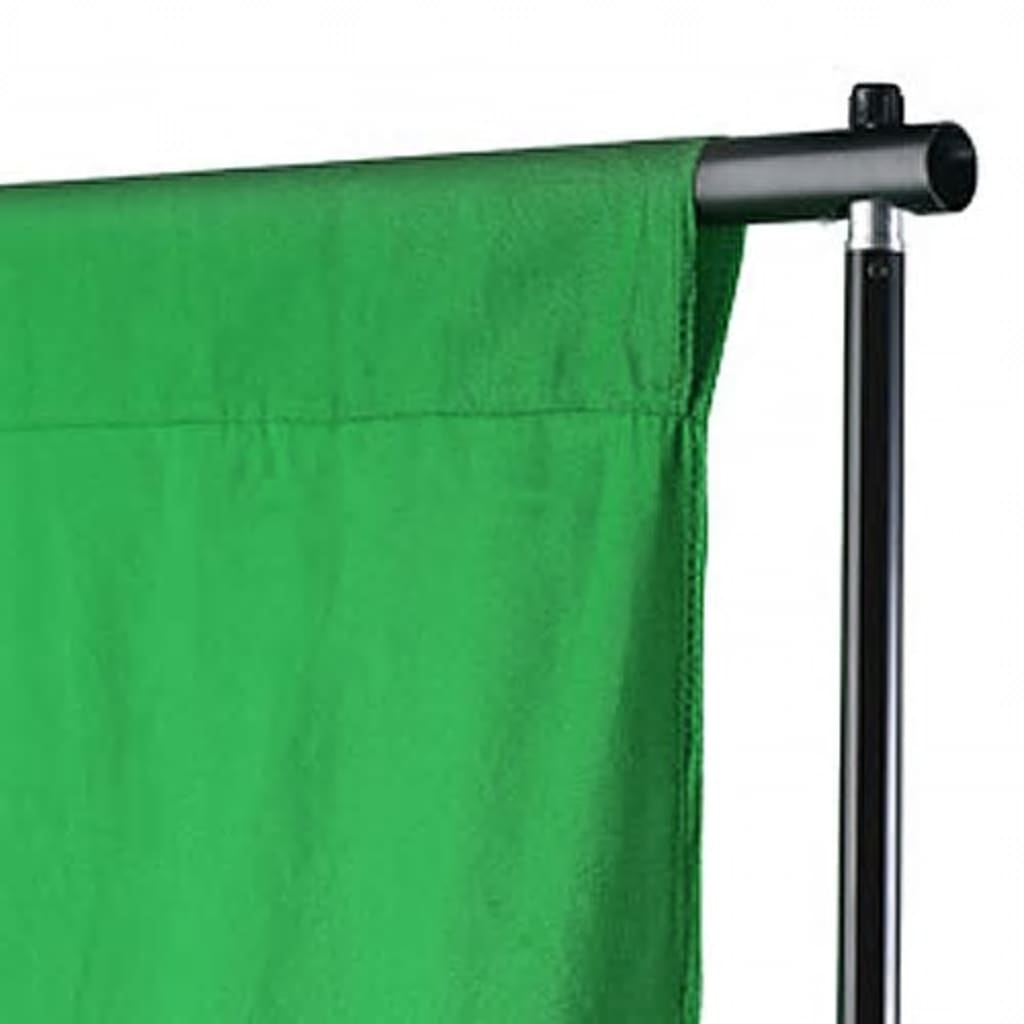 Pozadina pamučna bez stalka zelena 600 x 300 cm chroma key