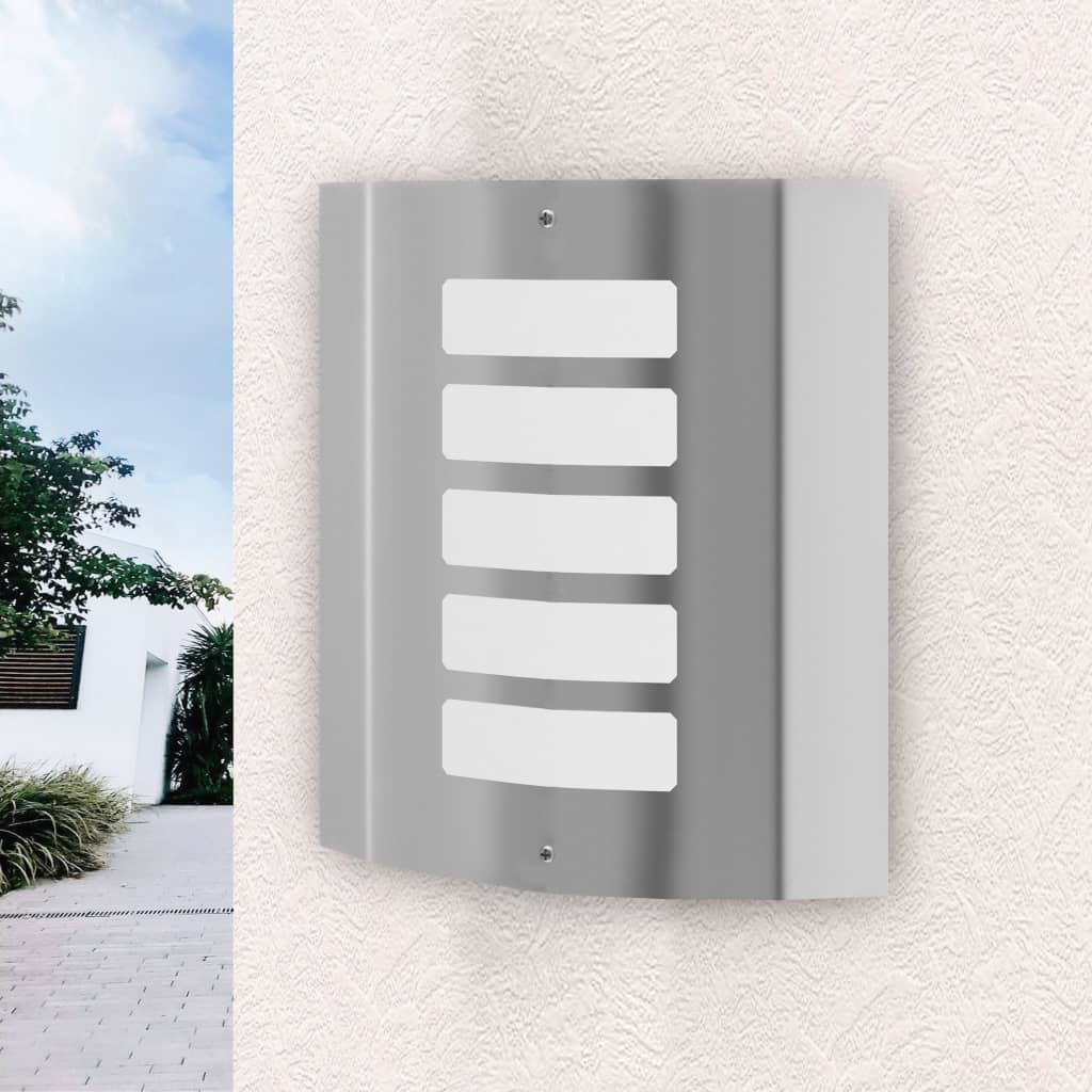 Dvije vodootporne zidne lampe od nehrđajućeg čelika 60 W