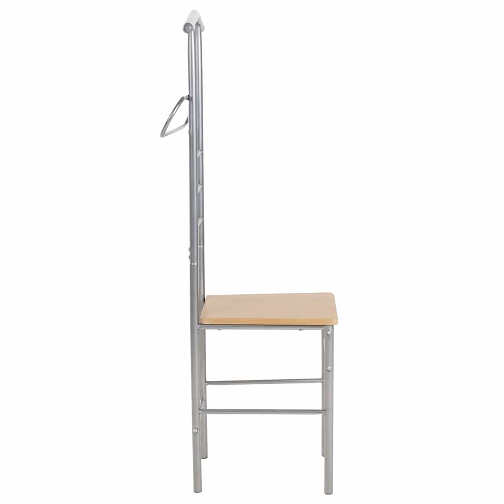 Garderobne stolice 2 kom metalne