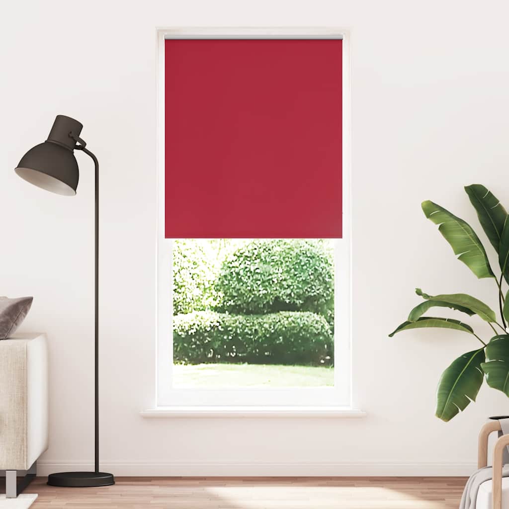 Rolo zavjesa za zamračivanje 124,4 x 230 cm Širina tkanine 120 cm crvena
