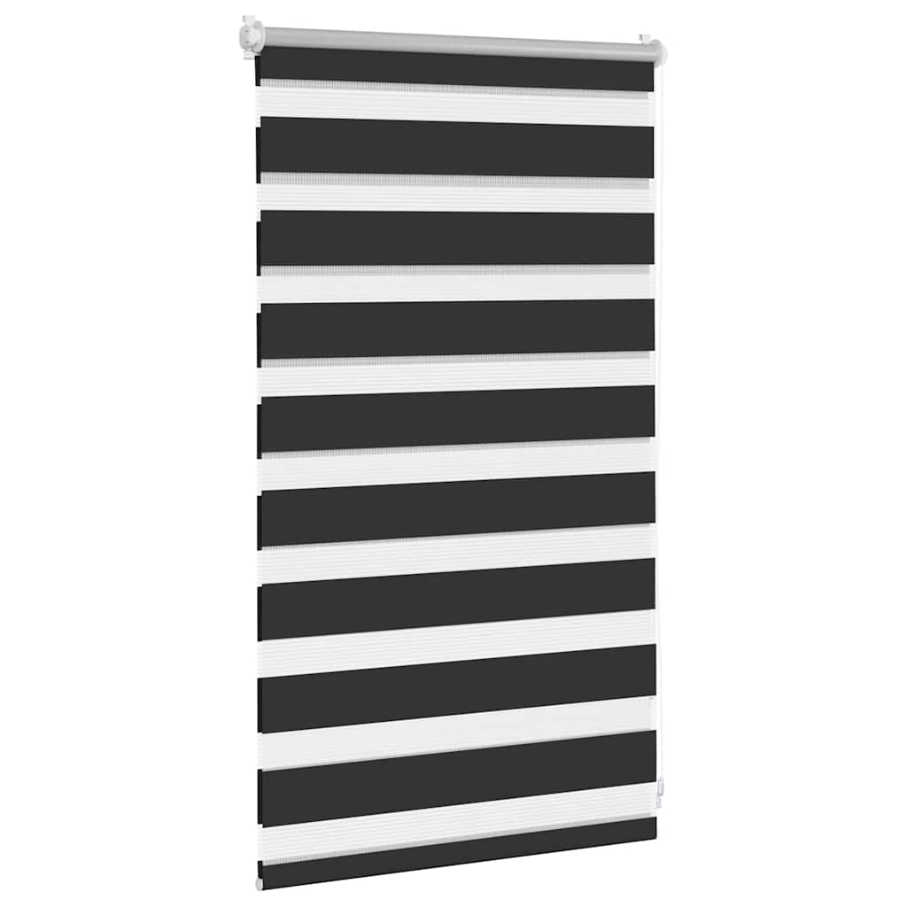 Zebra zavjesa 50,9x100 cm Širina tkanine 46,7 cm crna