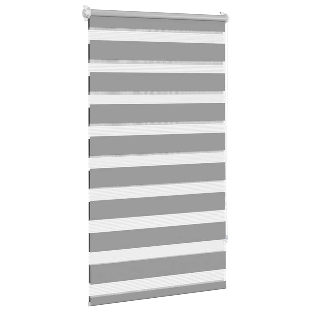 Zebra zavjesa 70,9 x 120 cm Širina tkanine 66,7 cm siva