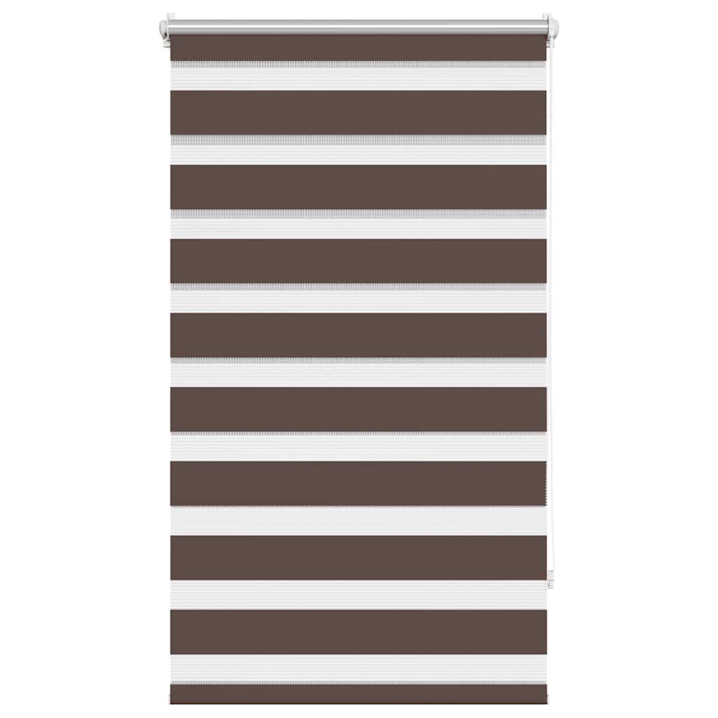 Zebra zavjesa 70,9x120 cm Širina tkanine 66,7 cm boje kave