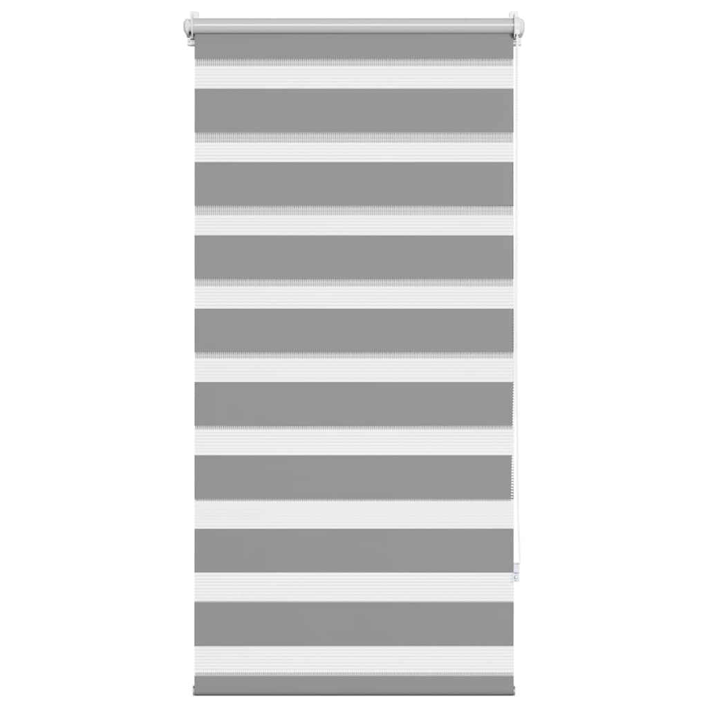 Zebra zavjesa 80,9 x 150 cm Širina tkanine 76,7 cm siva