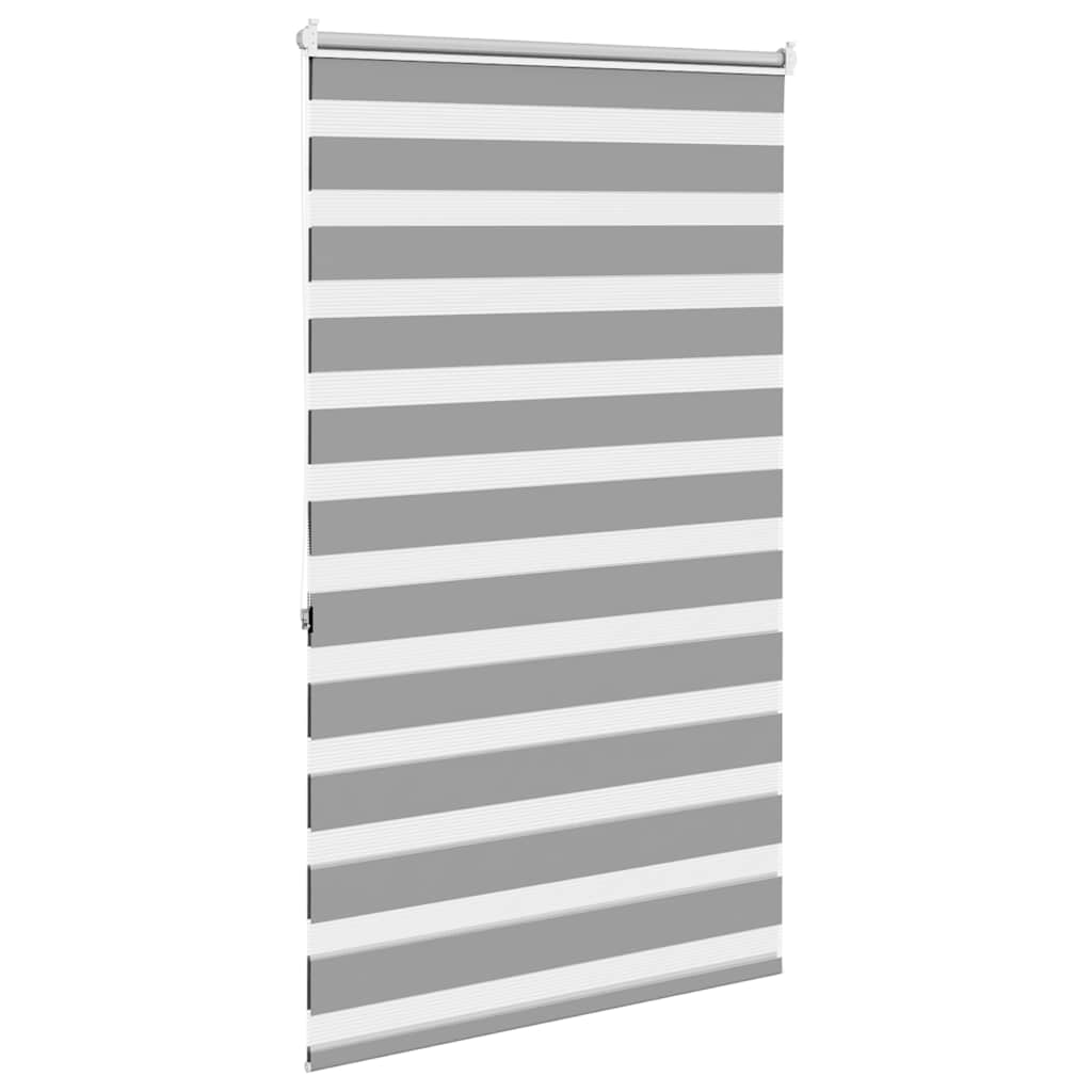 Zebra zavjesa 80,9 x 175 cm Širina tkanine 76,7 cm siva