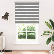 Zebra zavjesa 120,9 x 230 cm Širina tkanine 116,7 cm siva
