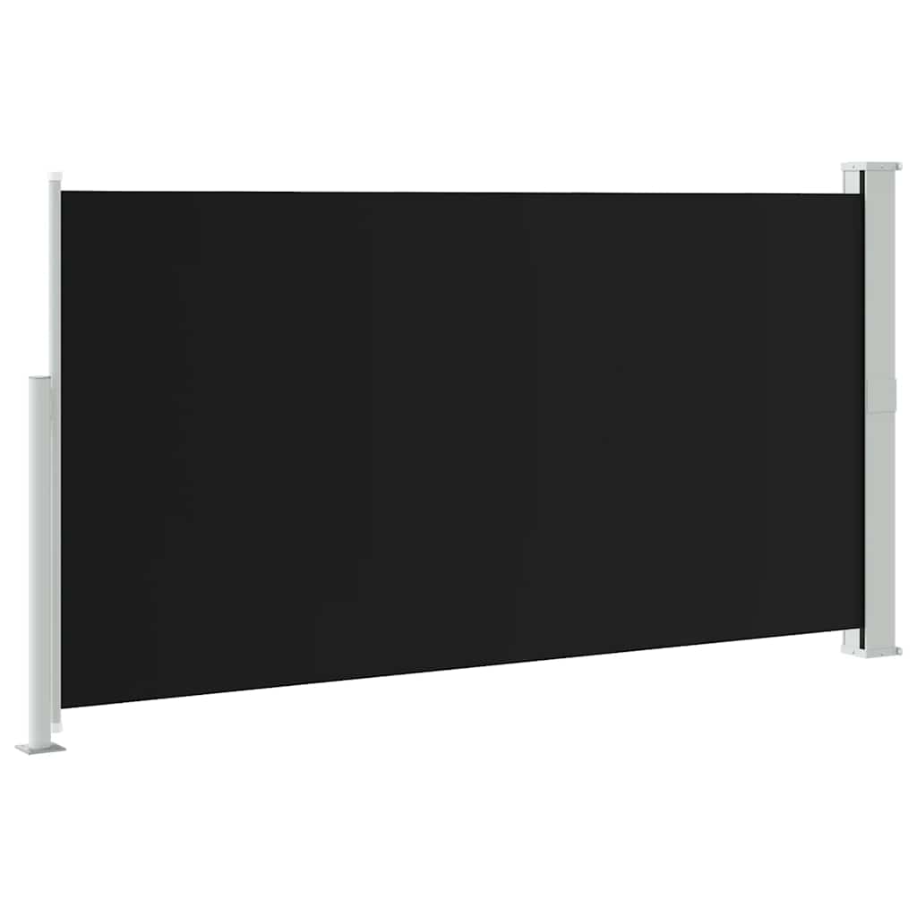 Bočna tenda za dvorište/terasu 160 x 300 cm crna