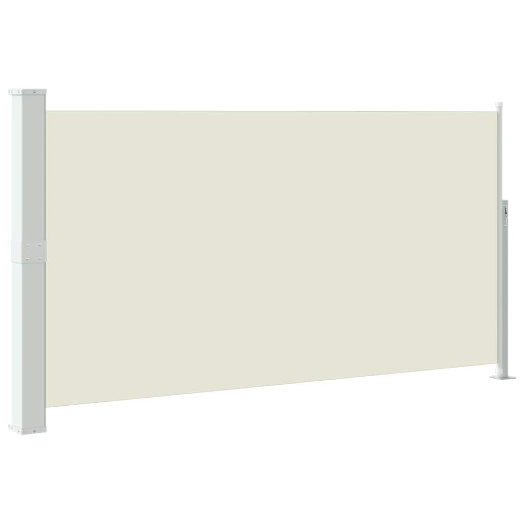 Bočna tenda za dvorište/terasu 160 x 300 cm krem