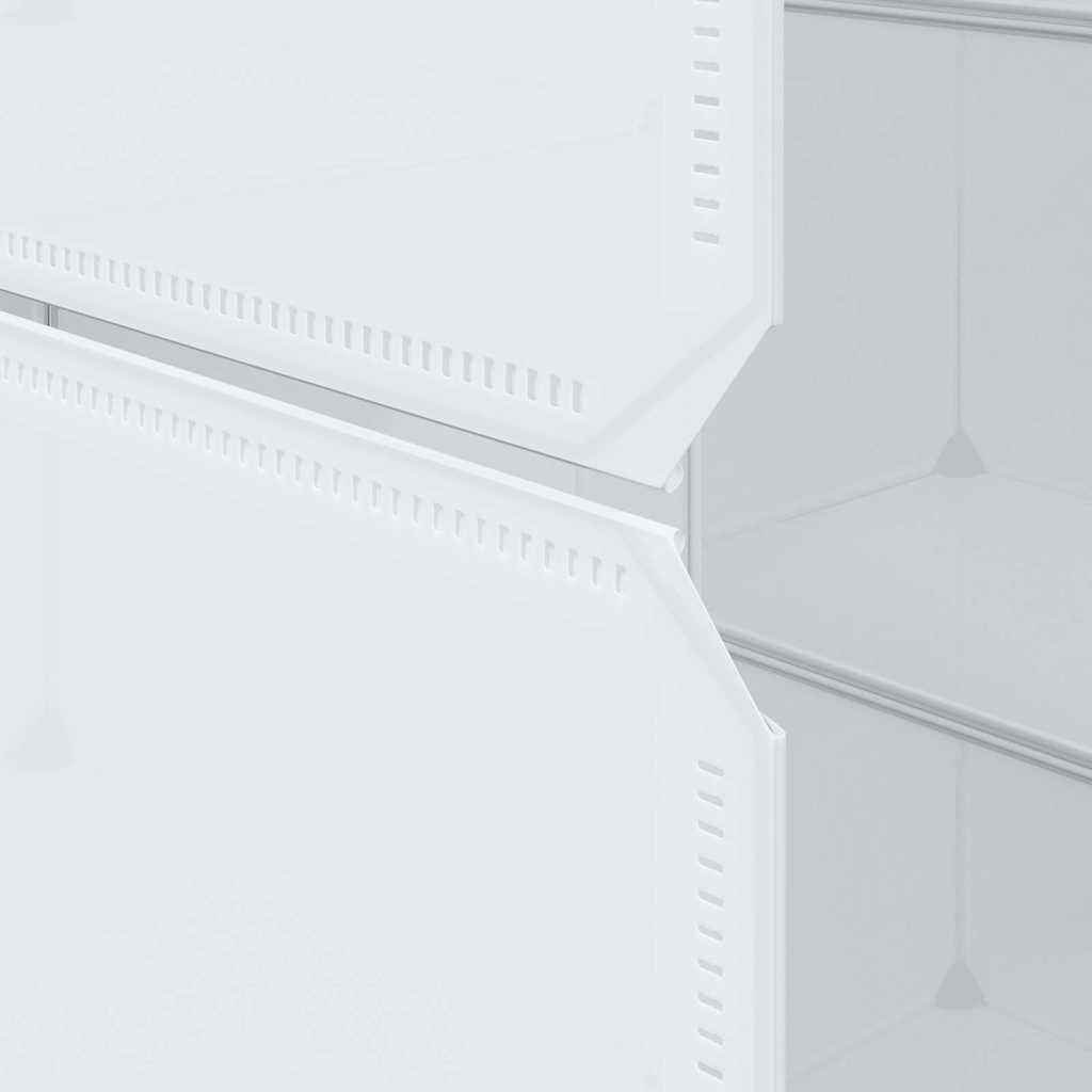 Modularni ormarić s 9 odjeljaka 109x36,5x143 cm bijeli