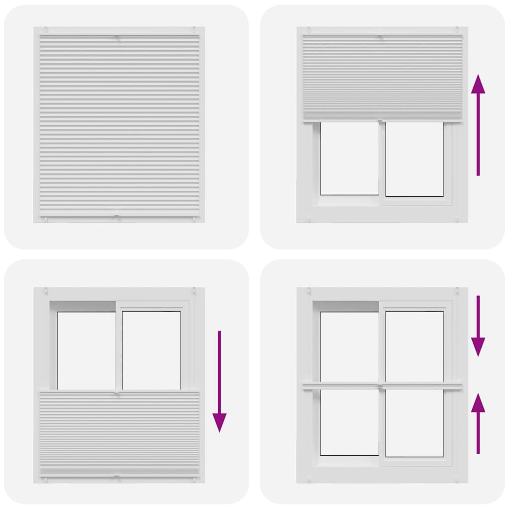 Bijele žaluzine 110 x 100 cm