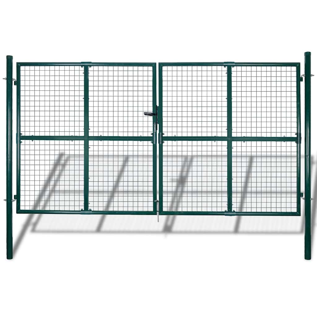 Vrtna mrežasta vrata, ograda, vrata, zidna rešetka 300 x 175 cm