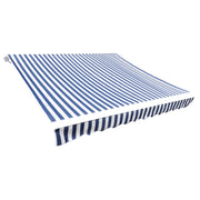 Platno za tendu plavo-bijelo 3 x 2,5 m (okvir nije uključen )