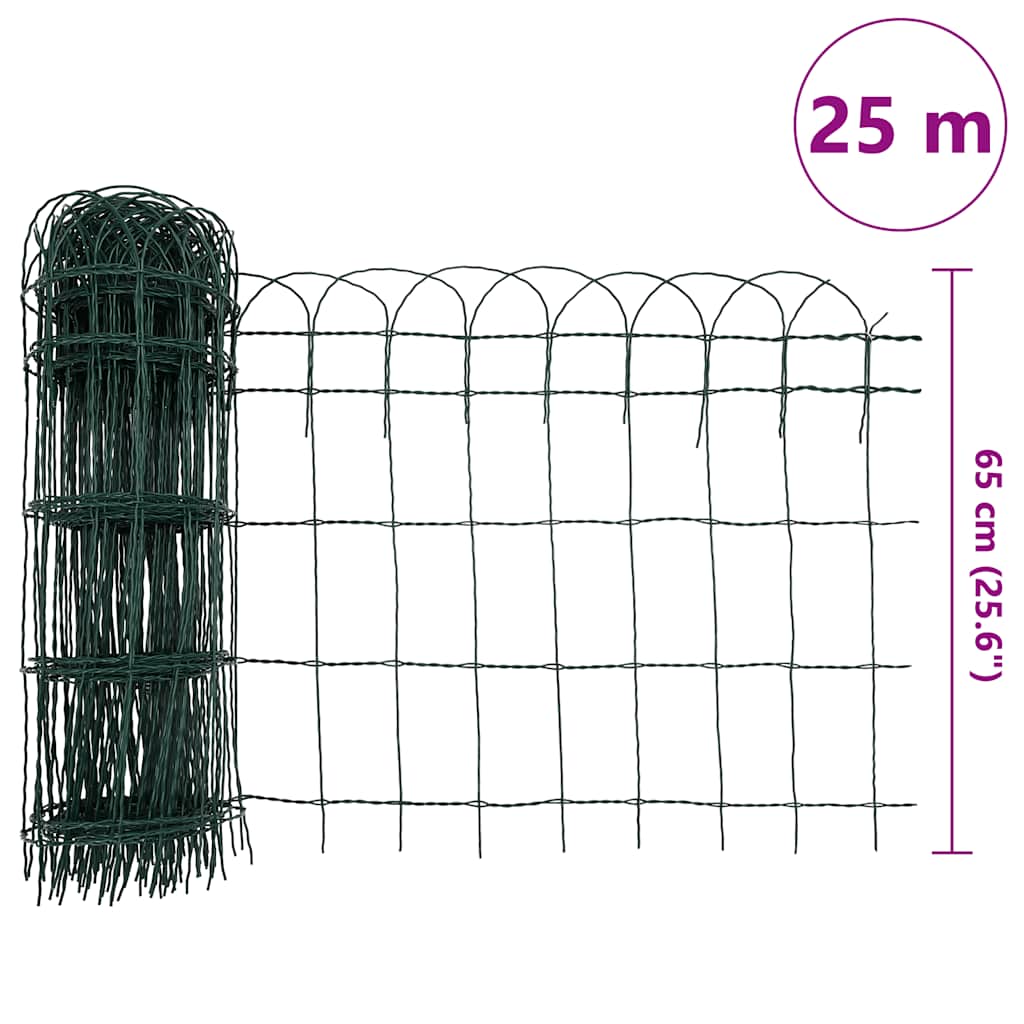 Ograda za gredice željezna 25x0,65 m