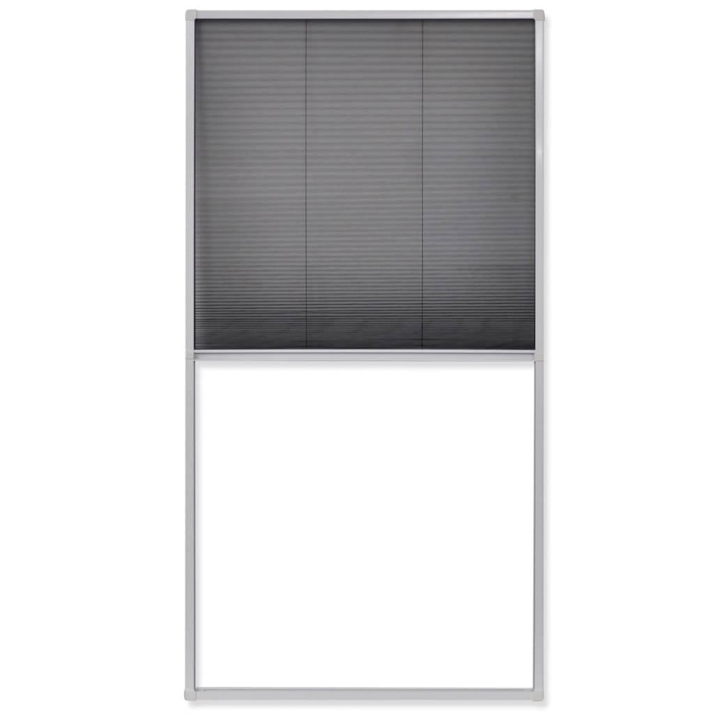 Plisirani prozorski zastor protiv insekata 80 x 160 cm