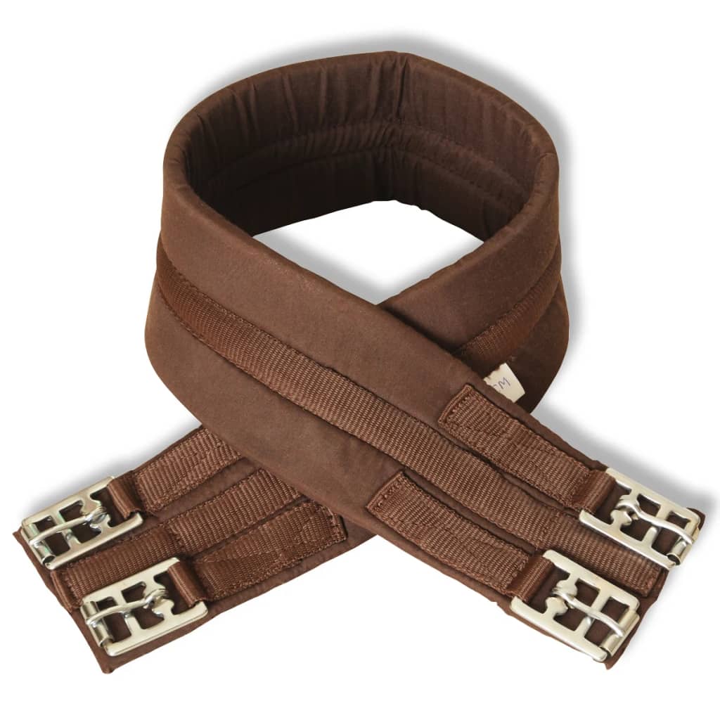 Sedlo za Jahanje Komplet 16" od Prave Kože Smeđe 14 cm 5 u 1