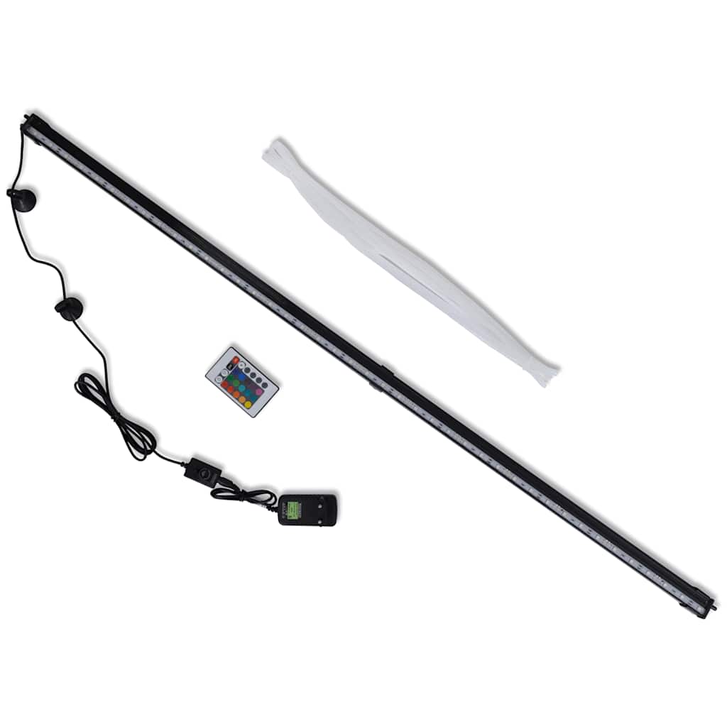 LED svjetiljka s mjehurićima za akvarij RGB 107 cm