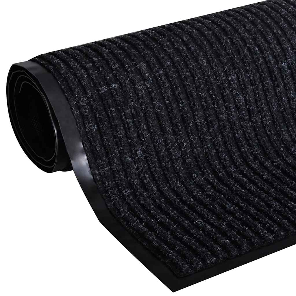 Otirač crni 90 x 120 cm PVC
